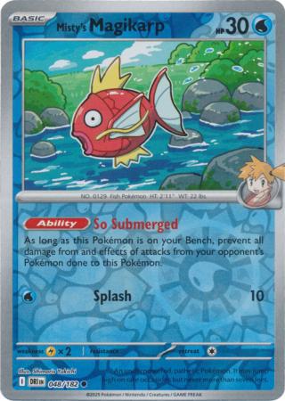 Misty's Magikarp - 048/182 - Common [sv10-048] [Reverse Holo]