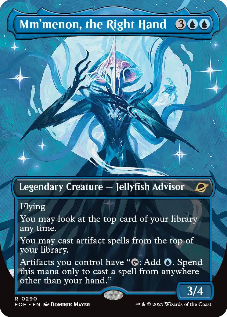 Mm'menon, the Right Hand [290] [Borderless] [Triumphant] [Edge of Eternities] [Non-Foil]