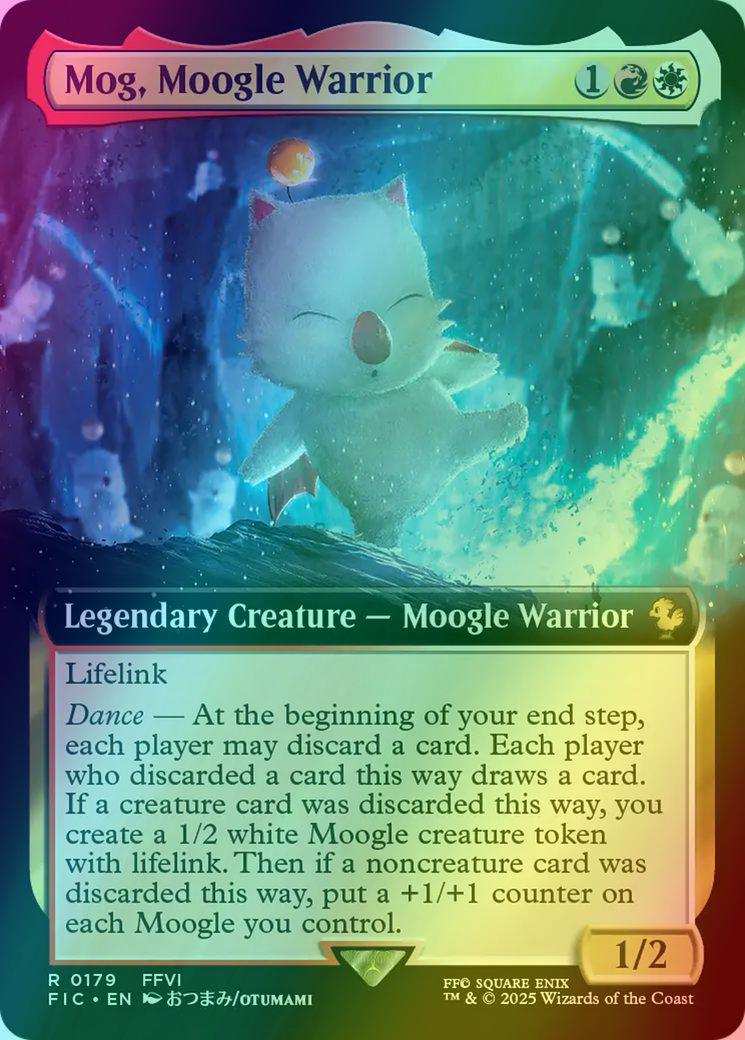 Mog, Moogle Warrior [179] [Extended Art] [FINAL FANTASY: Commander] [Foil]