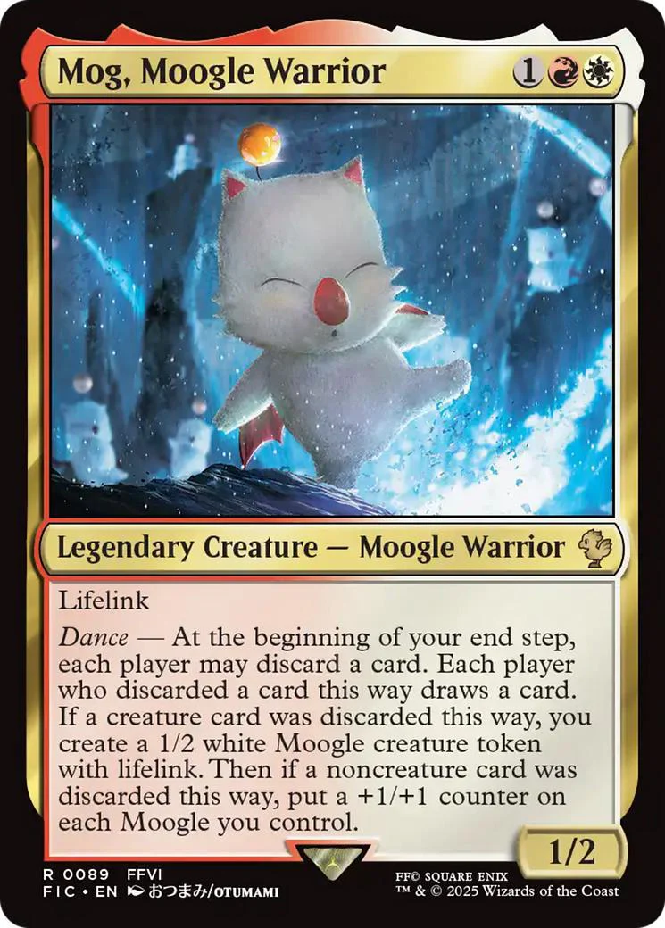 Mog, Moogle Warrior [89] [FINAL FANTASY: Commander] [Non-Foil]