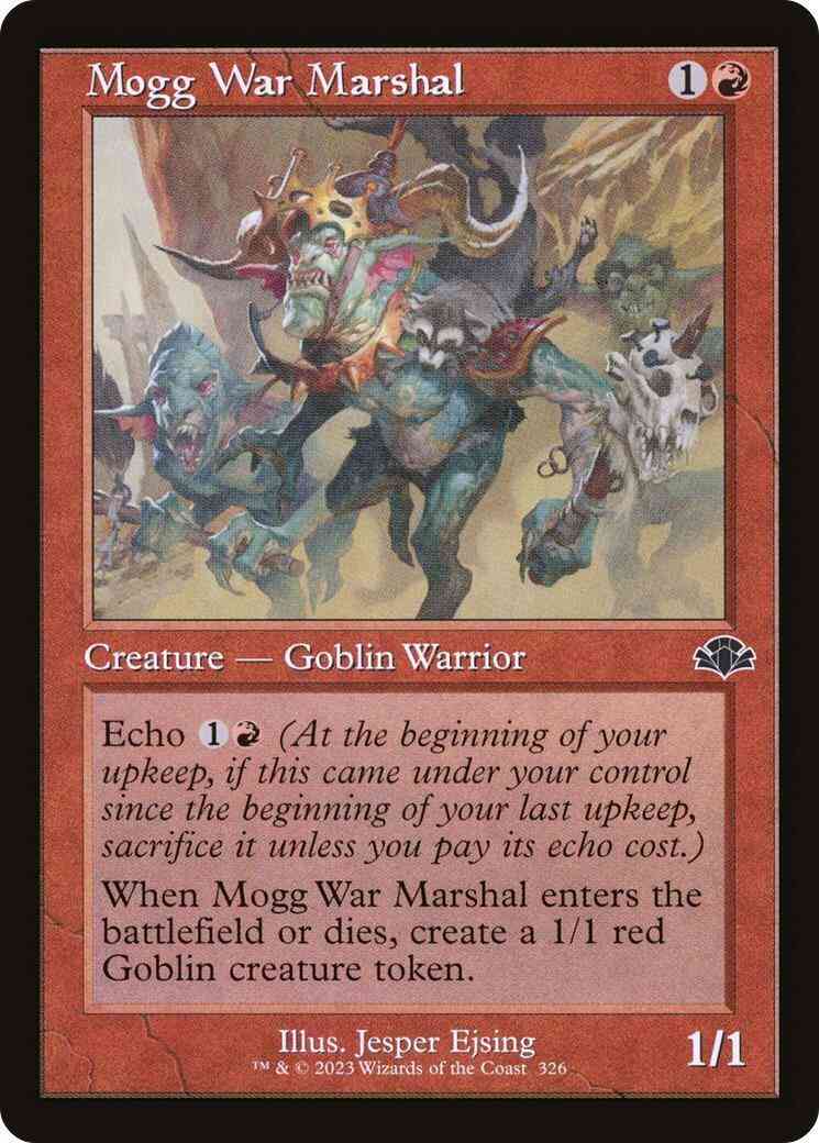 Mogg War Marshal [326] [Retro Frame] [Dominaria Remastered] [Non-Foil]