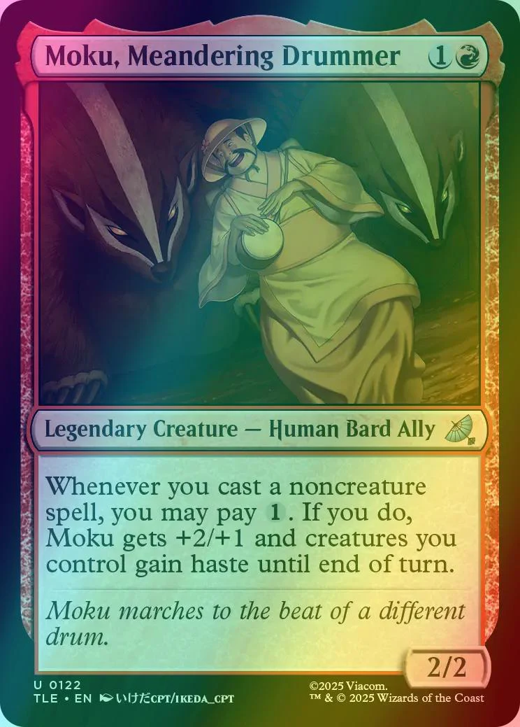 Moku, Meandering Drummer [122] [Avatar: The Last Airbender Eternal] [Foil]