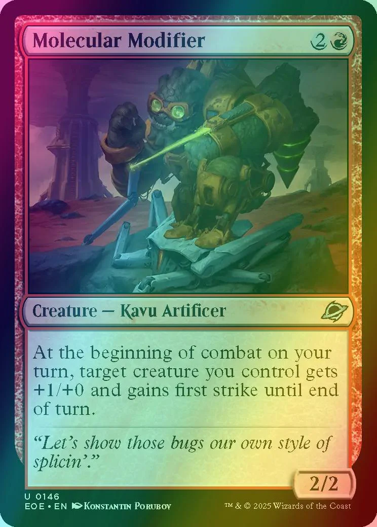 Molecular Modifier [146] [Edge of Eternities] [Foil]