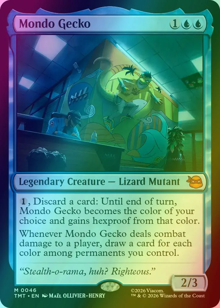 Mondo Gecko [46] [Teenage Mutant Ninja Turtles] [Foil]