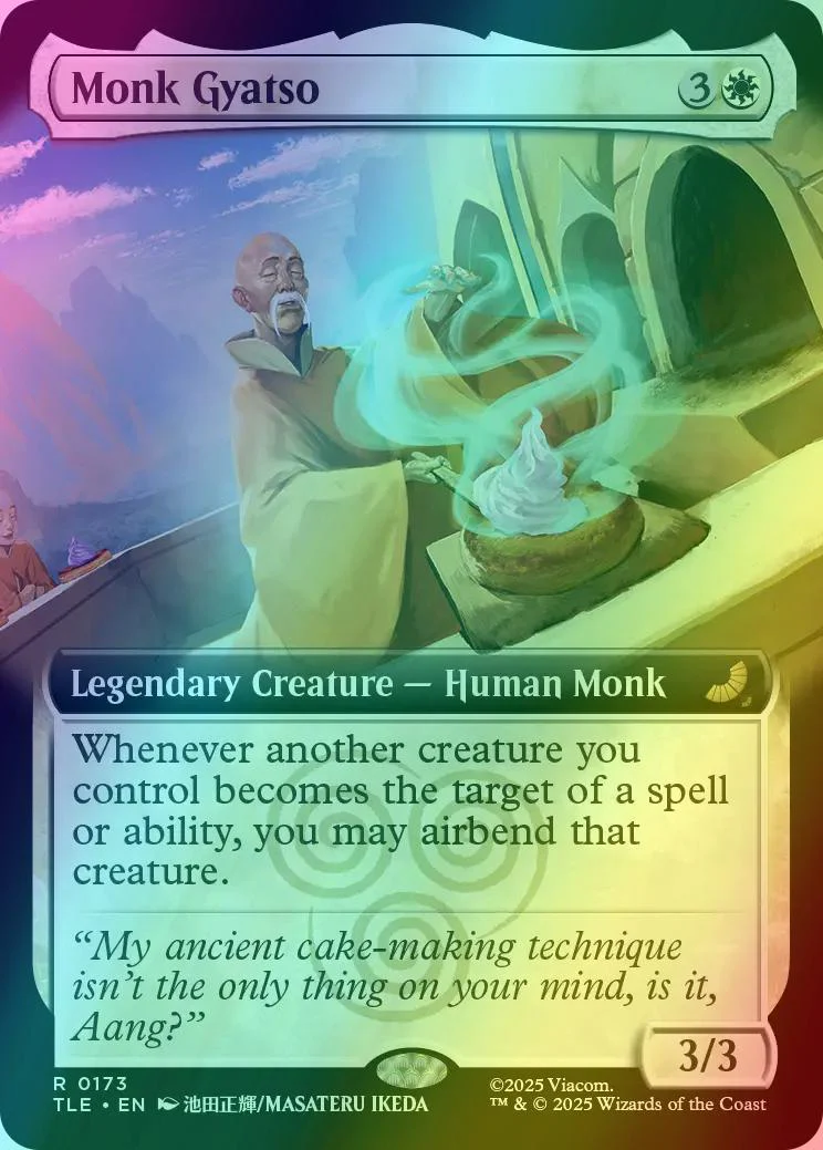 Monk Gyatso [173] [Extended Art] [Avatar: The Last Airbender Eternal] [Foil]