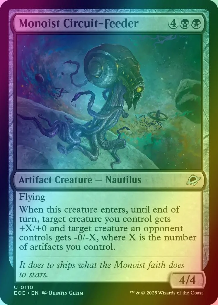 Monoist Circuit-Feeder [110] [Edge of Eternities] [Foil]