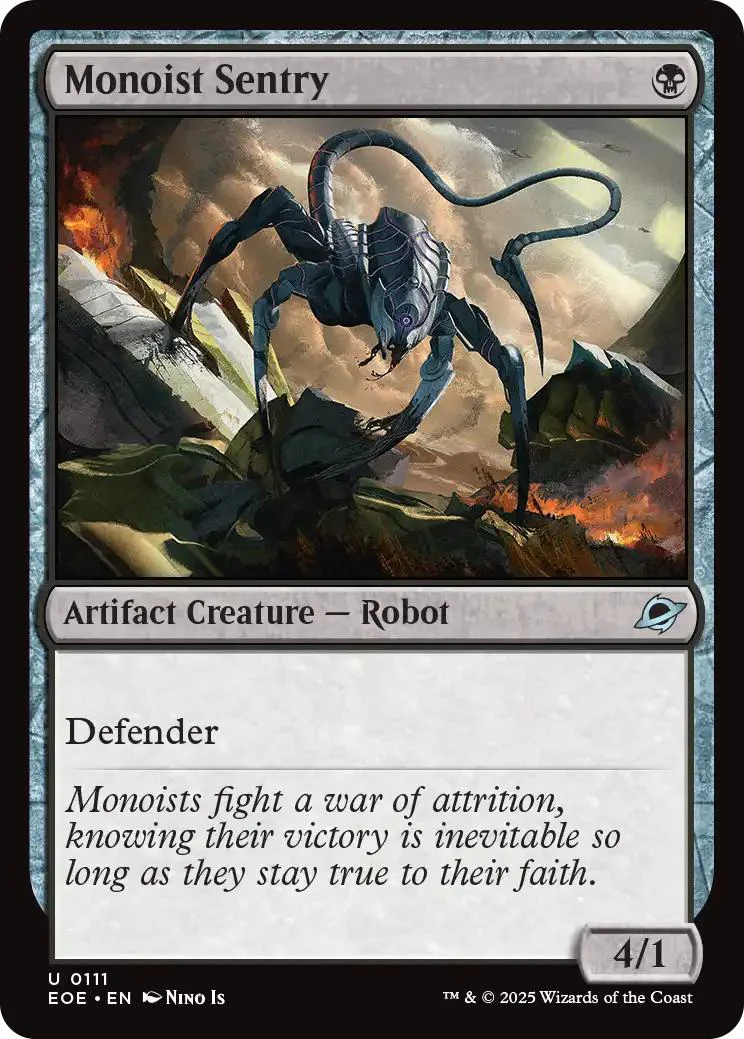 Monoist Sentry [111] [Edge of Eternities] [Non-Foil]