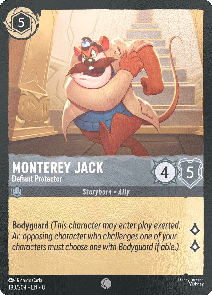 Monterey Jack - Defiant Protector - 188/204 [Reign of Jafar] [Cold Foil]