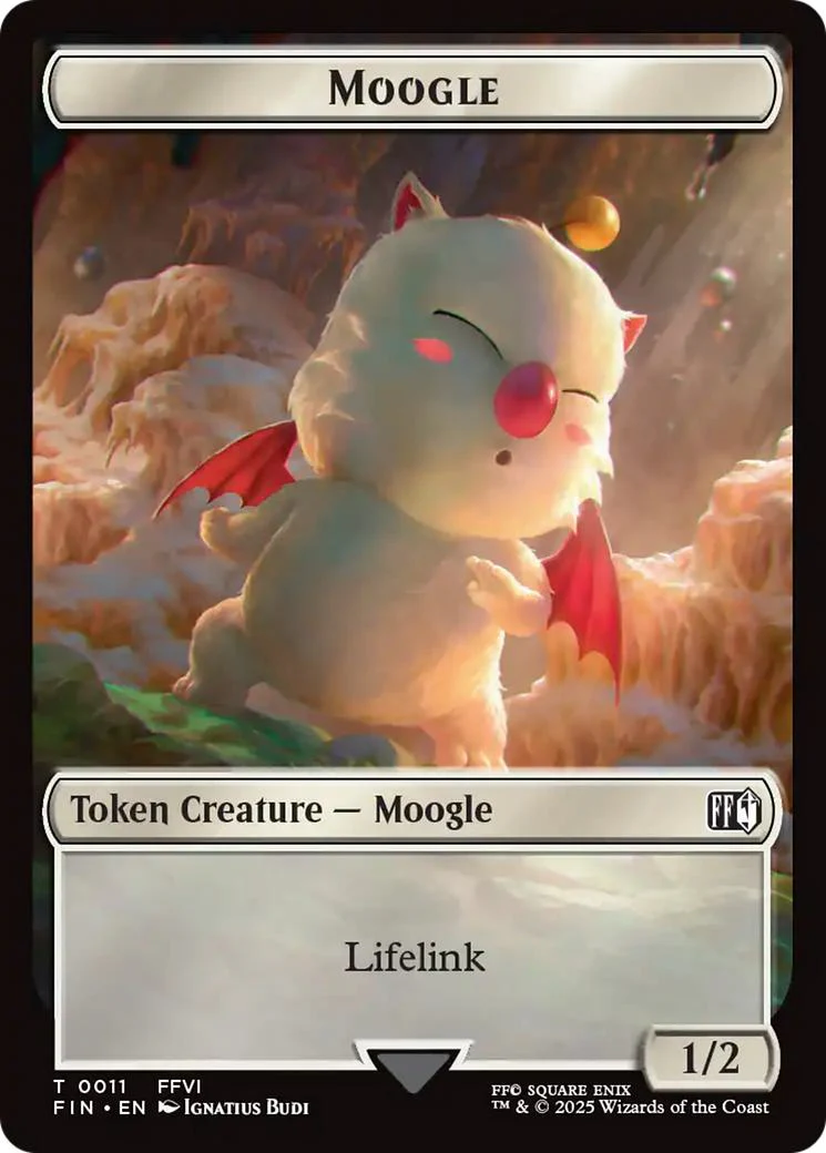 Copy Token (01) // Moogle Token (11) [FINAL FANTASY: Tokens] [Non-Foil] - Image 2