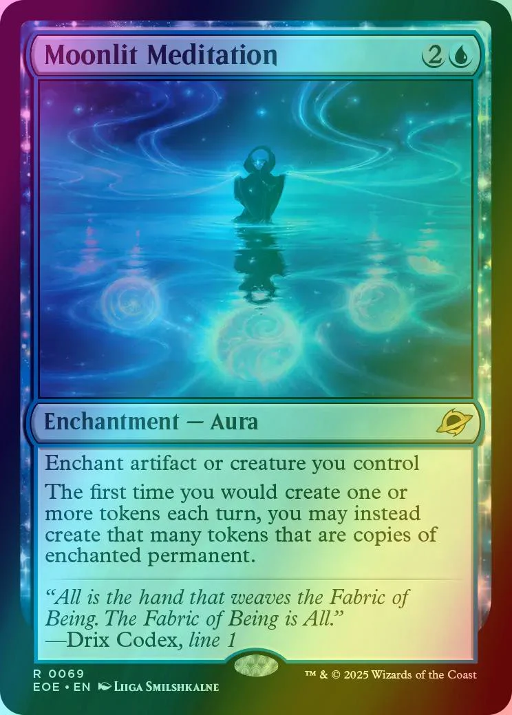 Moonlit Meditation [69] [Edge of Eternities] [Foil]