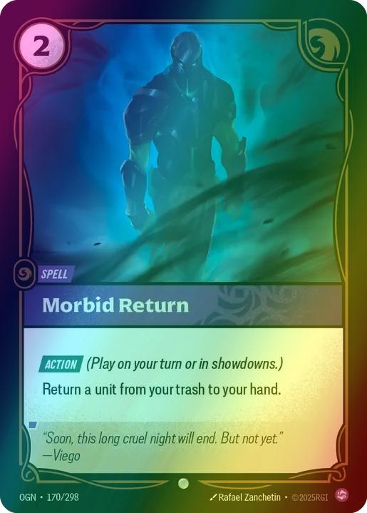 Morbid Return - 170/298 [Origins] [Foil]