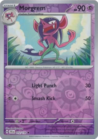 Morgrem - 072/159 - Common [sv09-072] [Reverse Holo]