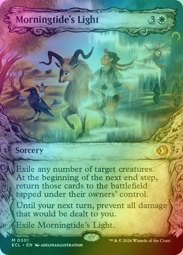 Morningtide's Light [301] [Fable Frame] [Lorwyn Eclipsed] [Foil]