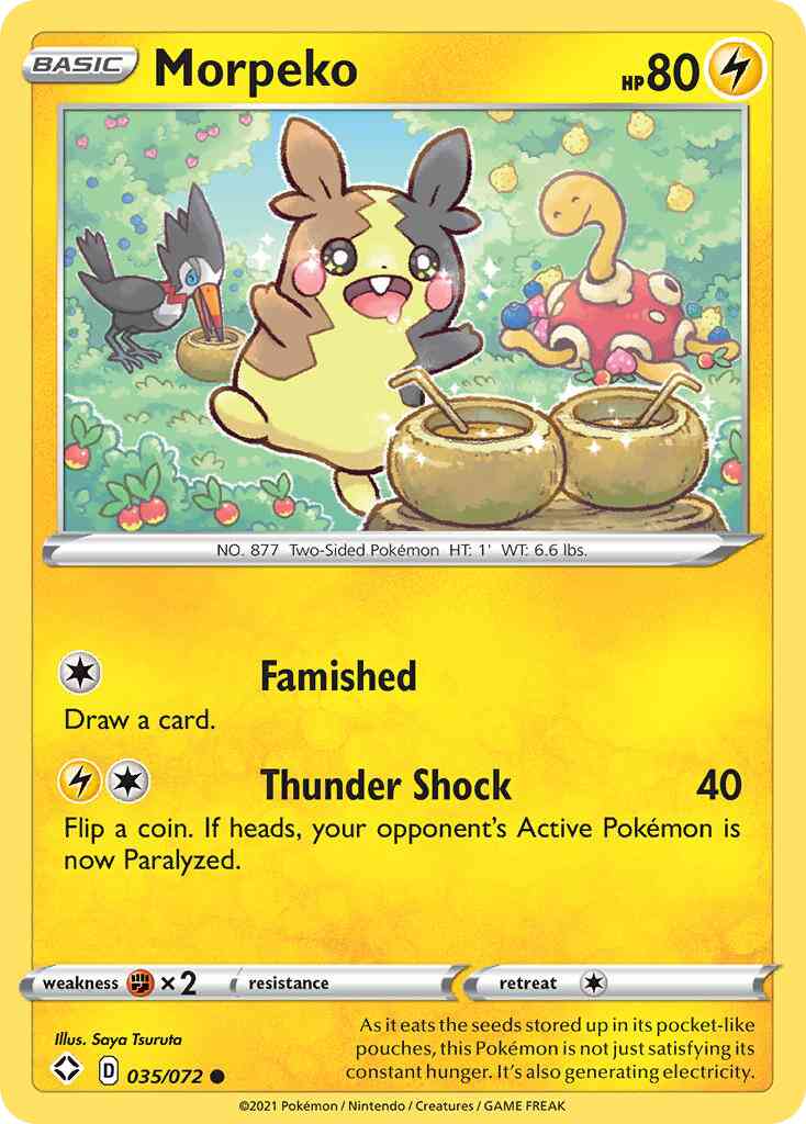 Morpeko - 035/072 - Common [swsh45-035] [Non-Holo]