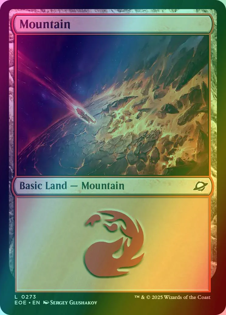 Mountain [273] [Edge of Eternities] [Foil]