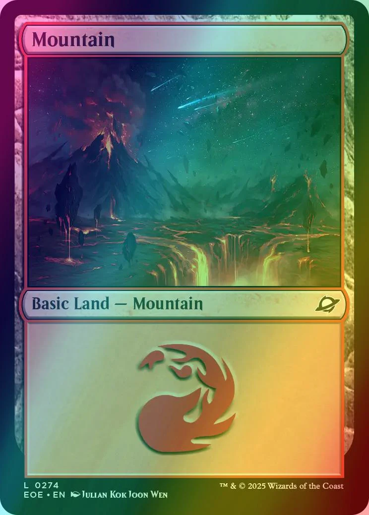 Mountain [274] [Edge of Eternities] [Foil]