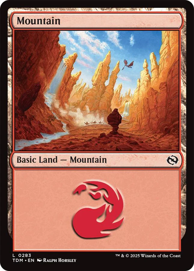 Mountain [283] [Tarkir: Dragonstorm] [Non-Foil]