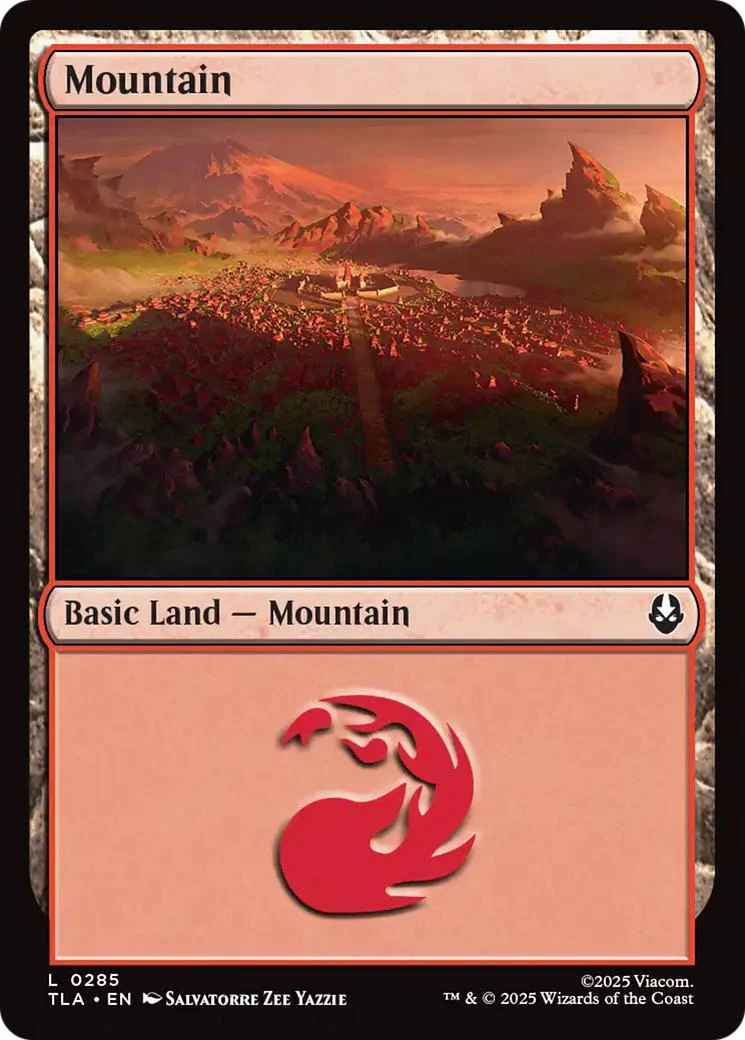 Mountain [285] [Avatar: The Last Airbender] [Non-Foil]