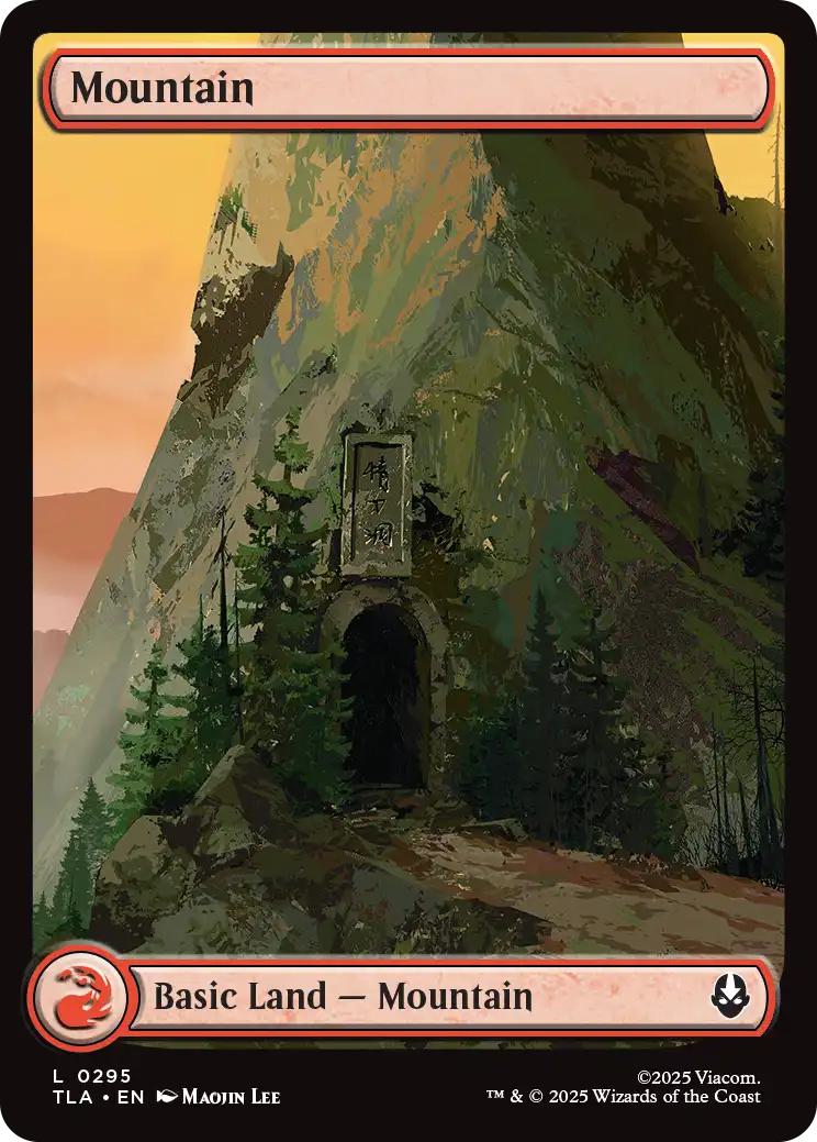 Mountain [295] [Full Art] [Avatar's Journey] [Avatar: The Last Airbender] [Non-Foil]