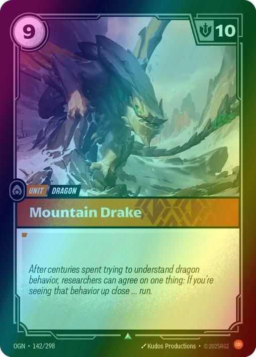 Mountain Drake - 142/298 [Origins] [Foil]