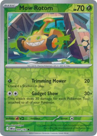 Mow Rotom - 009/182 - Common [sv10-009] [Reverse Holo]