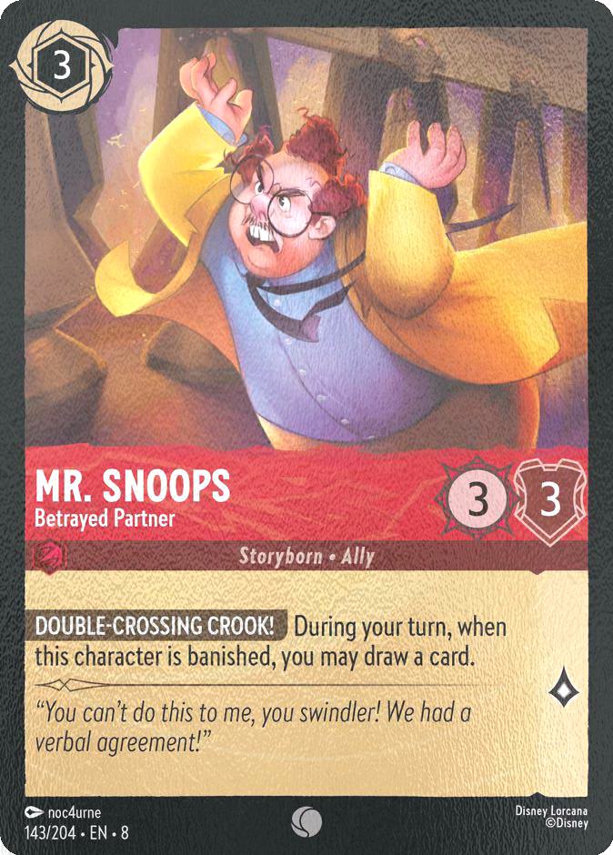 Mr. Snoops - Betrayed Partner - 143/204 [Reign of Jafar] [Cold Foil]