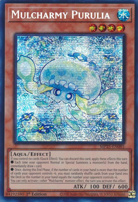 Mulcharmy Purulia - MP25-EN085 - Prismatic Secret Rare - 1st Edition