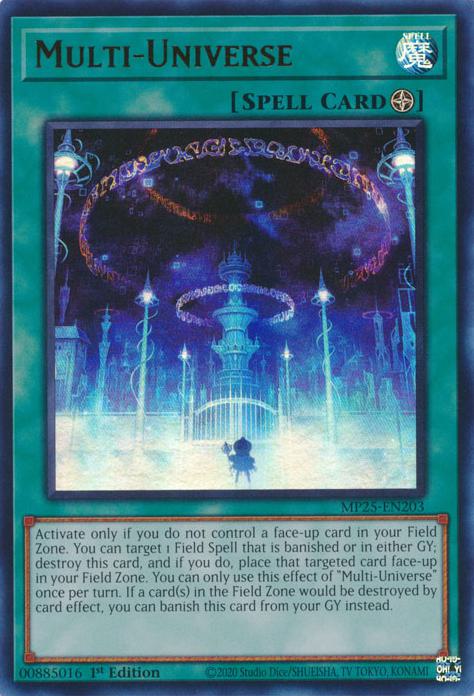 Multi-Universe - MP25-EN203 - Ultra Rare - 1st Edition