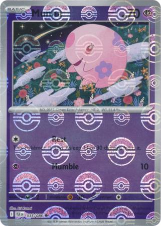 Munna - Poké Ball Pattern - 035/086 - Common [sv105b-035] [Reverse Holo]