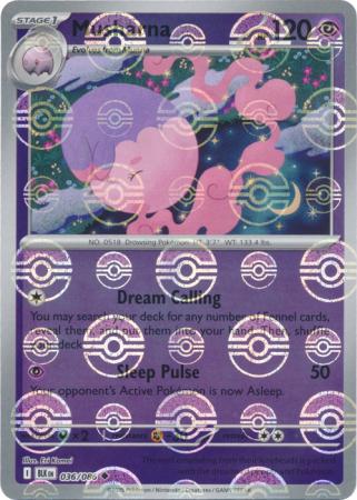 Musharna - Poké Ball Pattern - 036/086 - Uncommon [sv105b-036] [Reverse Holo]
