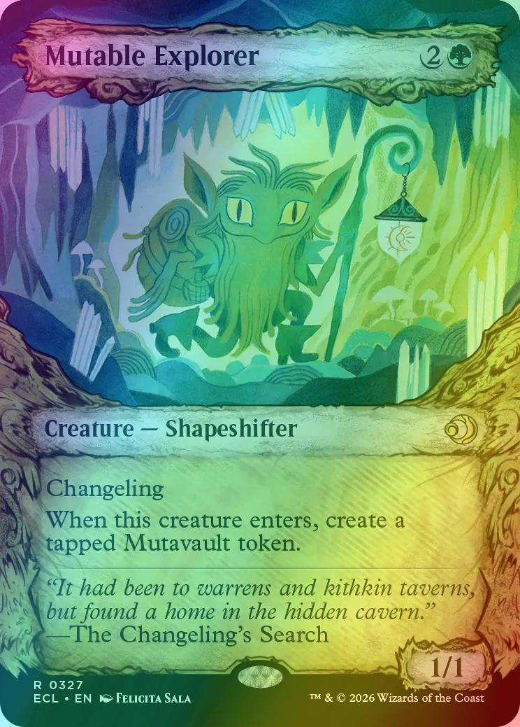 Mutable Explorer [327] [Fable Frame] [Lorwyn Eclipsed] [Foil]