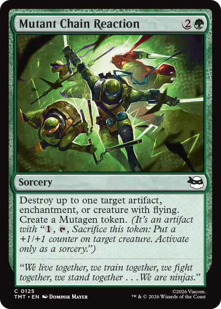 Mutant Chain Reaction [125] [Teenage Mutant Ninja Turtles] [Non-Foil]
