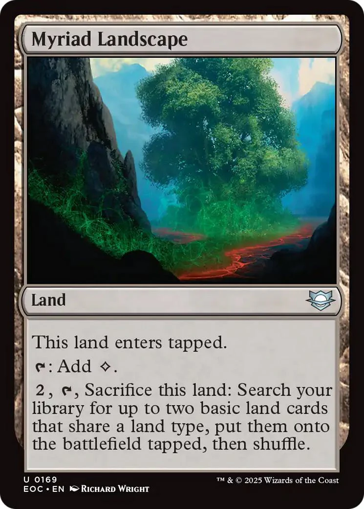 Myriad Landscape [169] [Edge of Eternities: Commander] [Non-Foil]