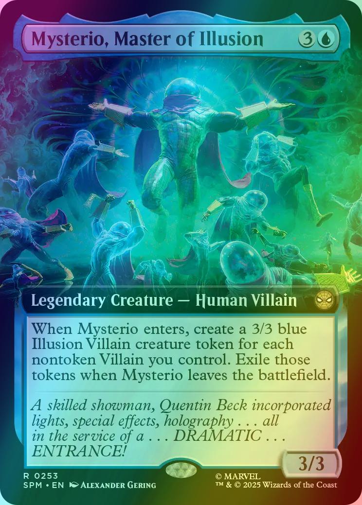 Mysterio, Master of Illusion [253] [Extended Art] [Marvel's Spider-Man] [Foil]
