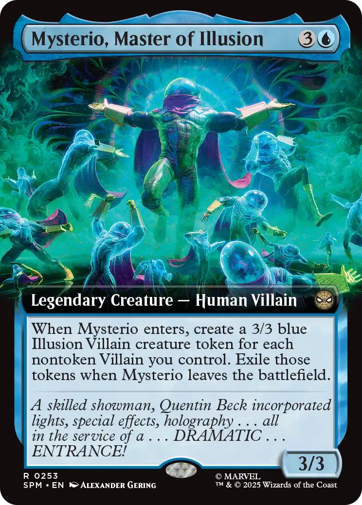Mysterio, Master of Illusion [253] [Extended Art] [Marvel's Spider-Man] [Non-Foil]