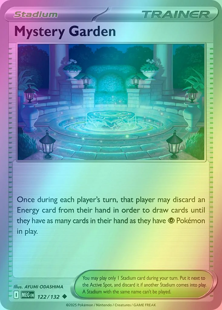 Mystery Garden - 122/132 - Uncommon [me01-122] [Reverse Holo]