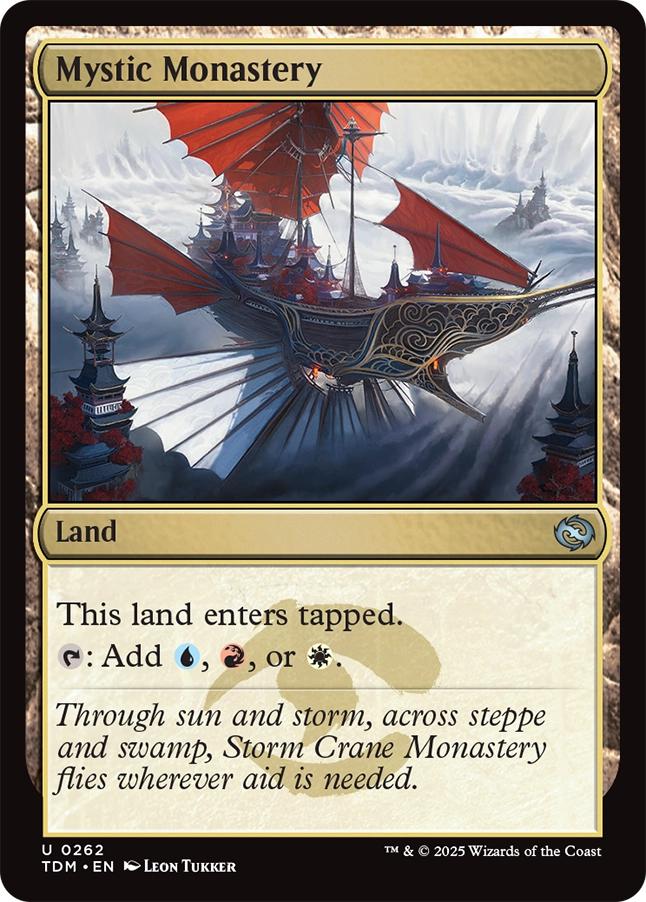 Mystic Monastery [262] [Tarkir: Dragonstorm] [Non-Foil]