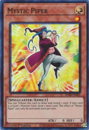 Mystic Piper - RA04-EN005 - Super Rare - 1st Edition
