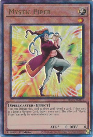 Mystic Piper - RA04-EN005 - Ultimate Rare - 1st Edition