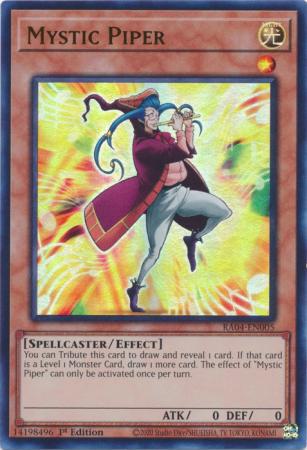Mystic Piper - RA04-EN005 - Ultra Rare - 1st Edition