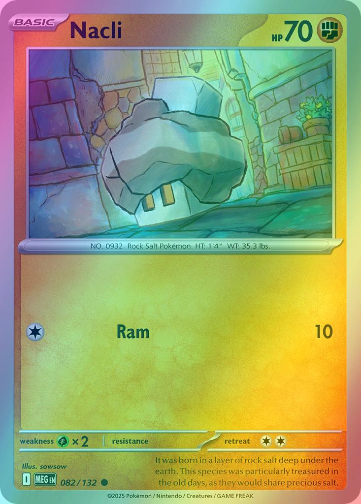 Nacli - 082/132 - Common [me01-082] [Reverse Holo]