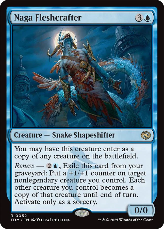 Naga Fleshcrafter [52] [Tarkir: Dragonstorm] [Non-Foil]