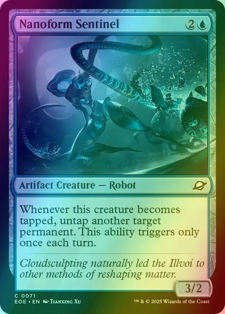 Nanoform Sentinel [71] [Edge of Eternities] [Foil]
