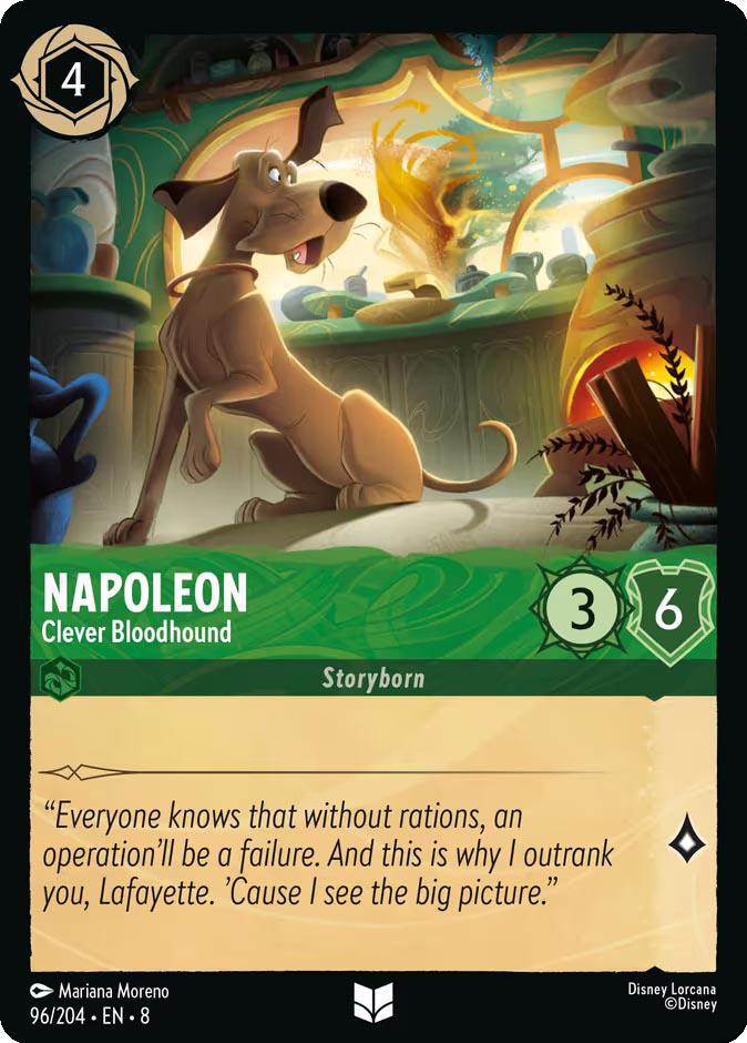 Napoleon - Clever Bloodhound - 96/204 [Reign of Jafar] [Non-Foil]