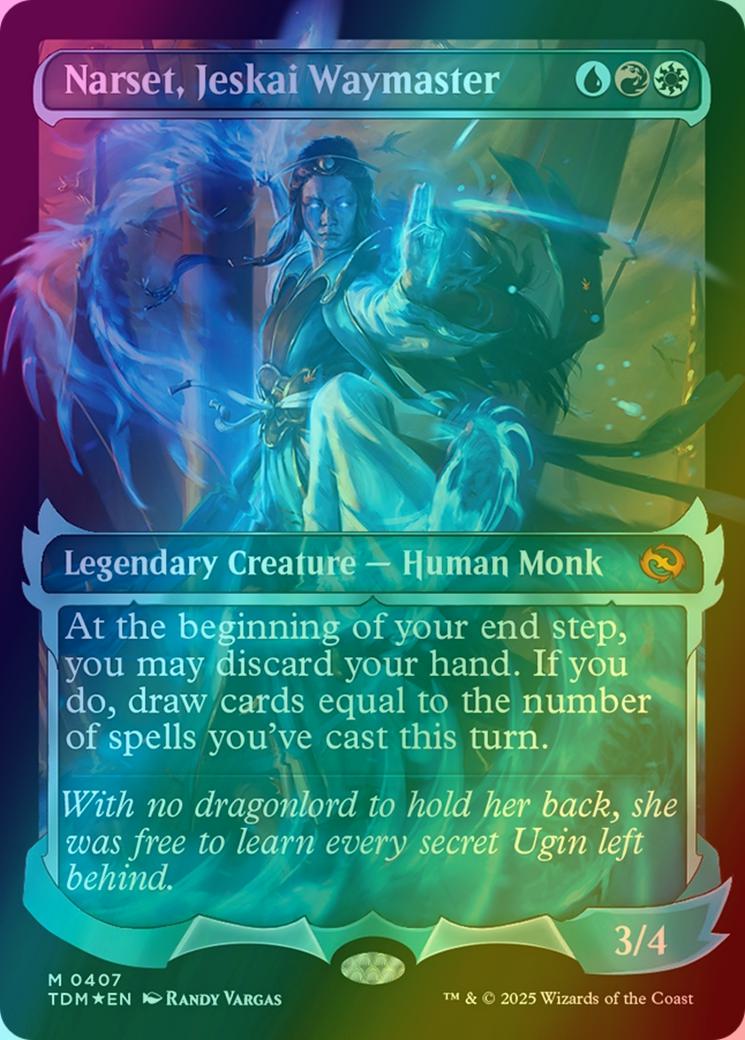 Narset, Jeskai Waymaster [407] [Ghostfire Showcase] [Tarkir: Dragonstorm] [Foil]