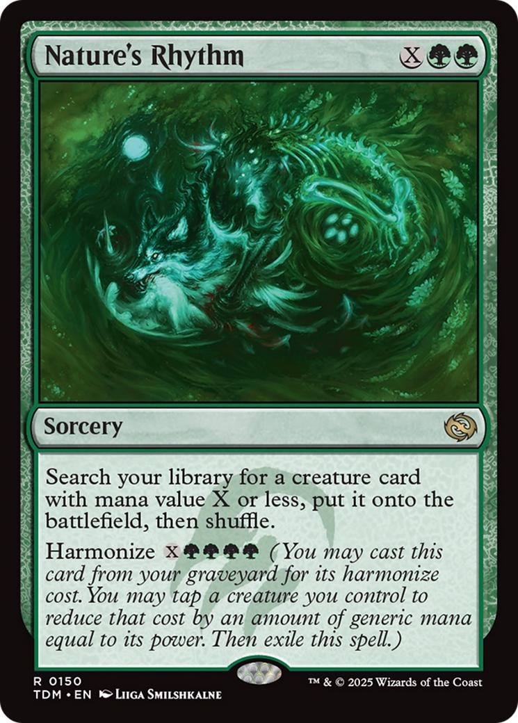 Nature's Rhythm [150] [Tarkir: Dragonstorm] [Non-Foil]