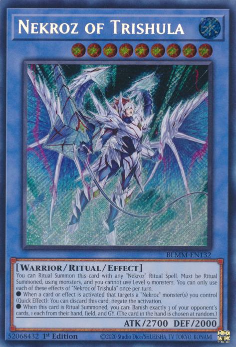 Nekroz of Trishula - BLMM-EN132 - Secret Rare - 1st Edition