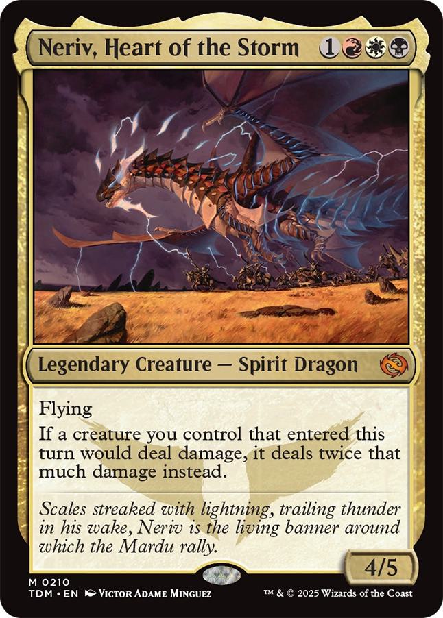 Neriv, Heart of the Storm [210] [Tarkir: Dragonstorm] [Non-Foil]