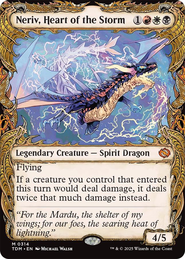 Neriv, Heart of the Storm [314] [Draconic Frame Showcase] [Tarkir: Dragonstorm] [Non-Foil]