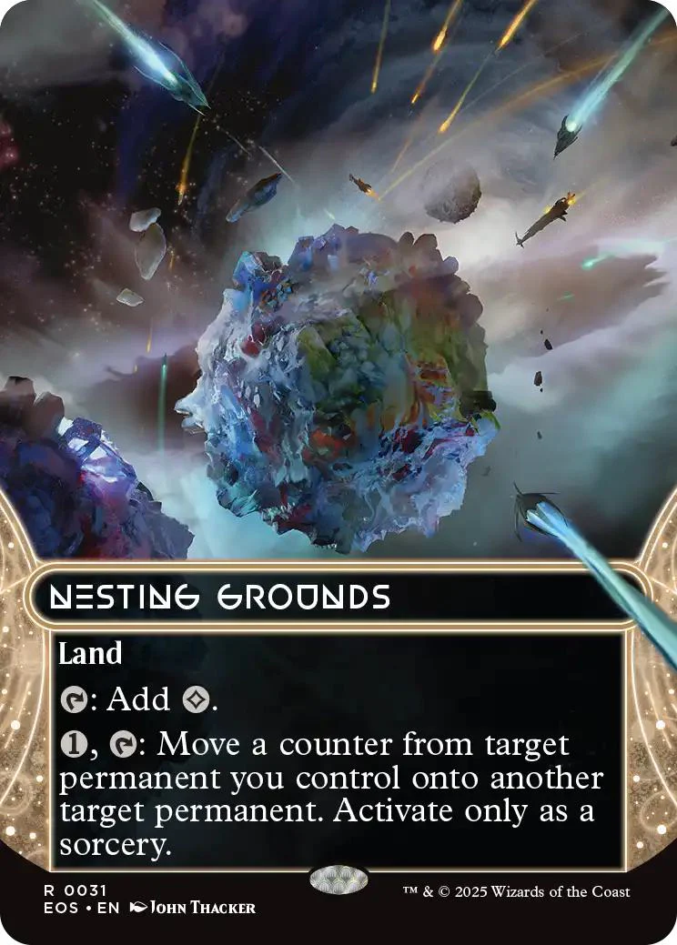 Nesting Grounds [31] [Borderless] [Edge of Eternities: Stellar Sights] [Non-Foil]